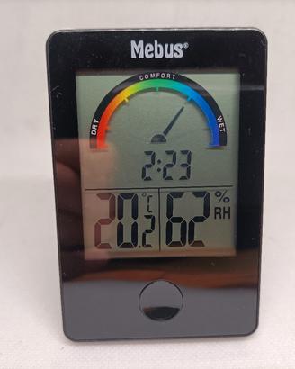 Mebus Stazione meteorologica Termometro orologio.
