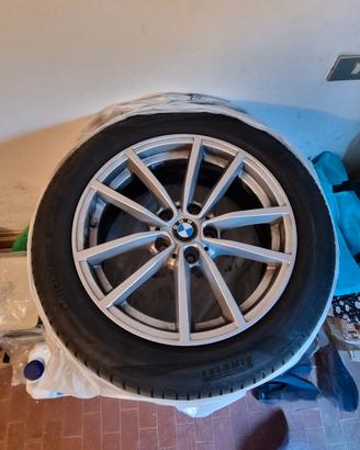bmw cerchi 17", valvoleTPMS  originali per G20/G21