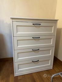 Cassettiera Ikea SONGESAND 4 casssetti