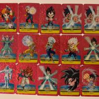 Lotto Carte Dragon Ball GT Panini rare e comuni