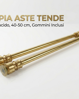 Astine a pressione per tende 40-50 CM