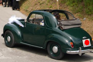Fiat topolino verde 500c