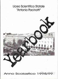 ANNUARIO LICEO "PACINOTTI" CAGLIARI 1998-99 FOTO