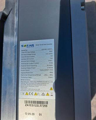 inverter fotovoltaico ZCS AZZURRO