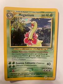 Carta da collezione pokemon Meganium