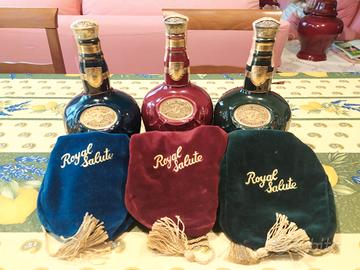 bottiglie Chivas Royal originali anni 80 