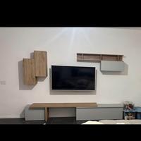 Parete attrezzata tv