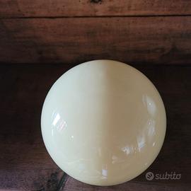 Globo diffusore vetro opalino vintage paralume