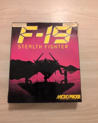 F-19 Stealth Fighter originale Amiga MicroProse 