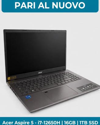 Acer Aspire 5 A515-57-74TS - i7-12650H / 16GB / 1T
