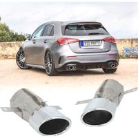 TERMINALI SCARICO MERCEDES W177 18- LOOK A35 AMG