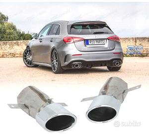 TERMINALI SCARICO MERCEDES W177 18- LOOK A35 AMG