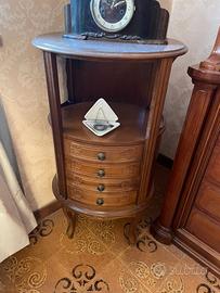 Mobiletto Cassettiera d'Epoca in Legno Noce