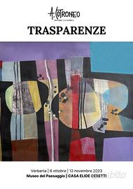 Monografia Antonio Cotroneo “Trasparenze" 2023