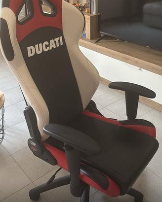 SEDIA UFFICIALE DUCATI CORSE PRODOTTA OMP
