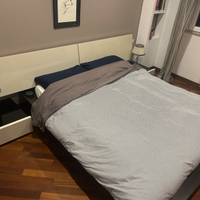 Camera da letto moderna ed elegante