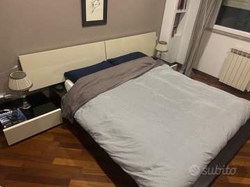 Camera da letto moderna ed elegante