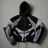 Felpa in pile oversize Y2K - taglia S