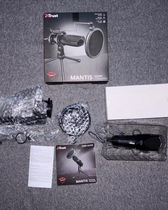 Microfono Mantis GXT 232 nero