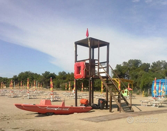 Attrezzature per stabilimento balneare