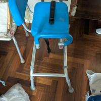 SEDIA SCORREVOLE PER VASCA DA BAGNO