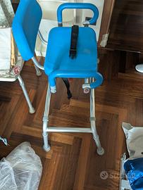 SEDIA SCORREVOLE PER VASCA DA BAGNO