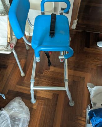 SEDIA SCORREVOLE PER VASCA DA BAGNO