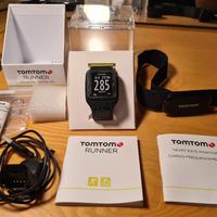 Orologio Smart TomTom Runner e fascia cardio