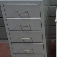 cassettiera metallo  ikea grigia 25€ 