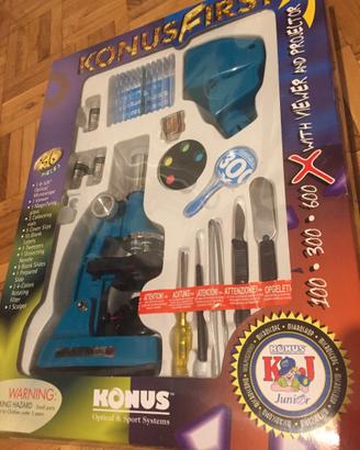 Microscopio Konus First 600X - Gioco Didattico