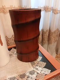 Vaso in legno