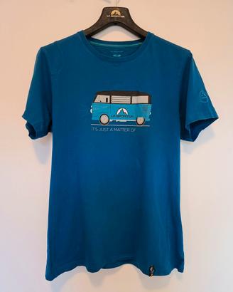 Van T-Shirt La Sportiva uomo maglietta blu estiva