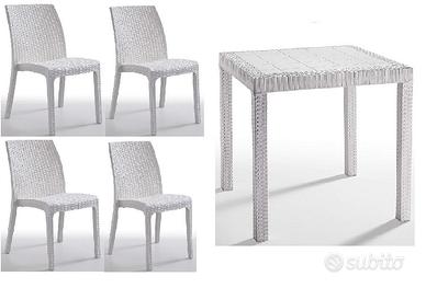 Set Cod82E Tavoli Sedie Ristorante Bar Esterno