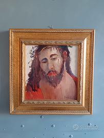 Riccardo Capone dipinto olio su legno 