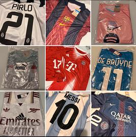 Completo calcio e maglia singola