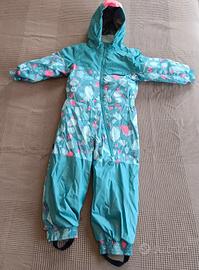 Tuta sci Quechua decathlon. Taglia 3/5 anni .