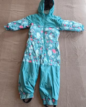 Tuta sci Quechua decathlon. Taglia 3/5 anni .