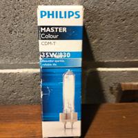 N° 2 PHILIPS MASTER CDM-T 35W/830 G12 LUCE CALDA