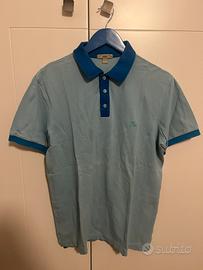 Polo Burberry azzurra