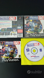 Premier manager 98 PS1 gioco play station 1