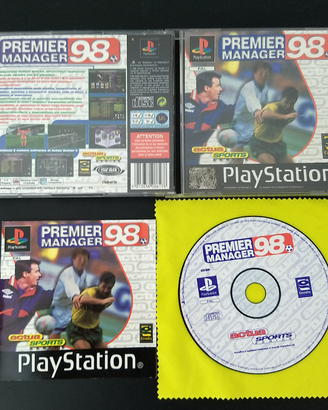 Premier manager 98 PS1 gioco play station 1