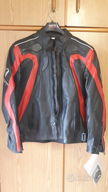Giubbotto pelle moto uomo biesse taglia L