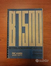 Catalogo ricambi autobetoniera CARMAN B1500