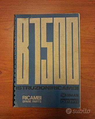 Catalogo ricambi autobetoniera CARMAN B1500