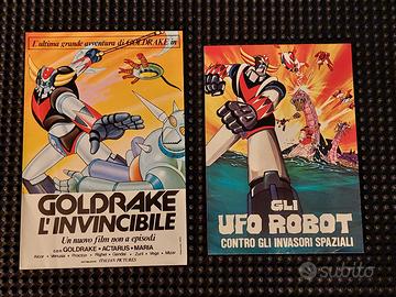 Goldrake ufo robot adesivo cartone animato