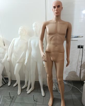 manichini uomo ragazzo bambino 