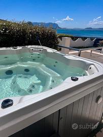 Trilocale con jacuzzi sulla spiaggia