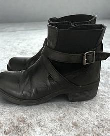 Stivaletti vera pelle n.38 neri myjoli