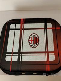 Splendido porta CD/DVD originale e ufficiale AC Mi