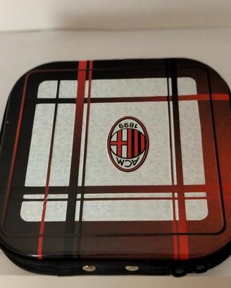 Splendido porta CD/DVD originale e ufficiale AC Mi